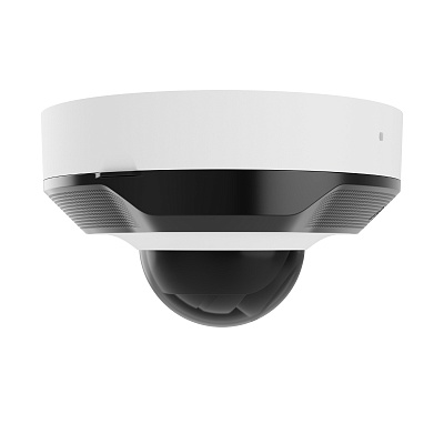 картинка Ajax DomeCam Mini белый IP-камера проводная (8Мр/ 2,8mm) от компании Intant